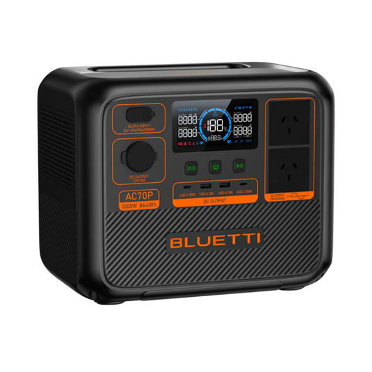 Bluetti AC70P Portable Power Station - 1000W