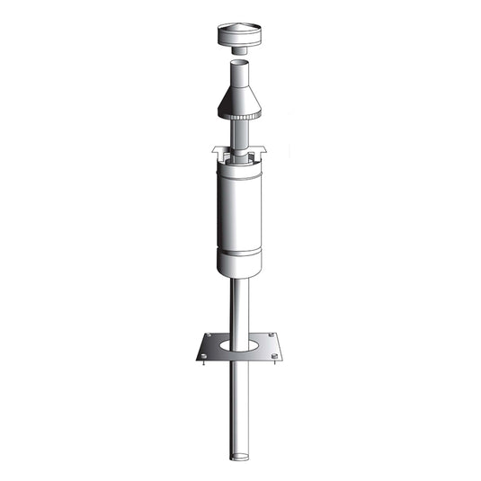 4.2m Flue Kit + Flue Guard